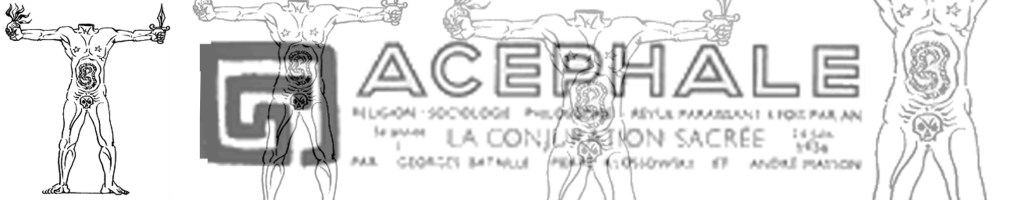 Las formas miserables (trazando al margen de G.&nbsp;Bataille)